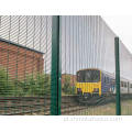 PVC powlekane anty-climb spawane ogrodzenie 358 Clearvu ogrodzenie